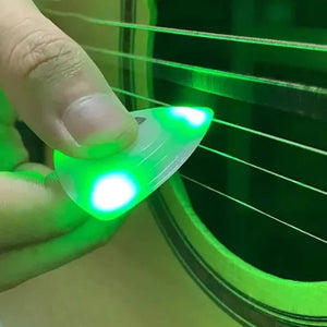 Plettro luminoso per chitarra