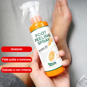 Spray esfoliante per i piedi migliora la pelle ruvida adatto a tutto il corpo