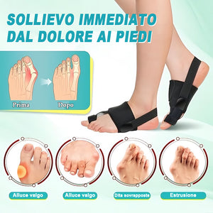 Correttore regolabile per alluce valgo