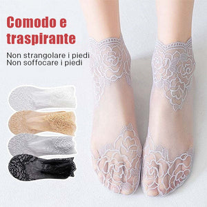 Calzini in pizzo alla moda da donna (3 paia)