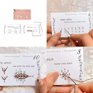 Mini libro di cucito creativo
