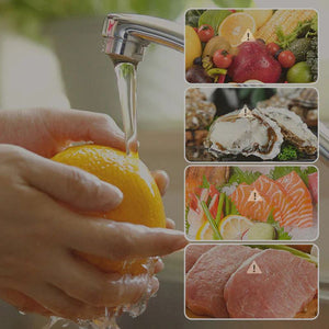 Lavatrici portatili efficienti per frutta e verdura