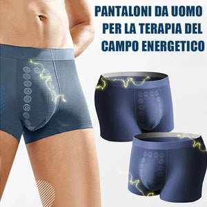 Biancheria intima da uomo con terapia magnetica e massaggio