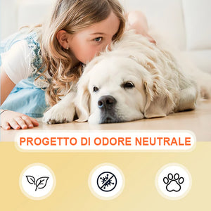 Spray deodorante forte per animali domestici