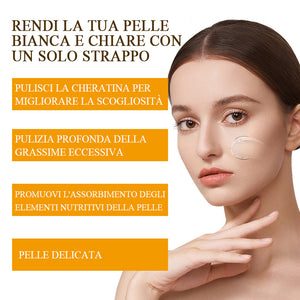 Gel esfoliante agli enzimi d'arancia