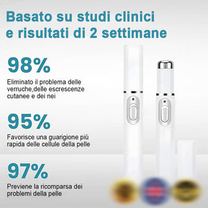 Penna per la rimozione di verruche e nei per la cura del corpo