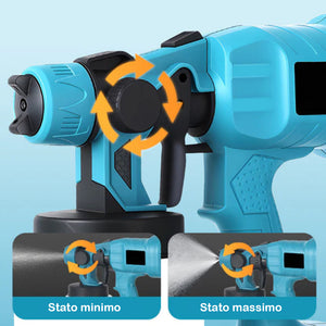 Spruzzatore di vernice elettrico senza fili