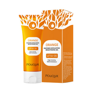 Gel esfoliante agli enzimi d'arancia