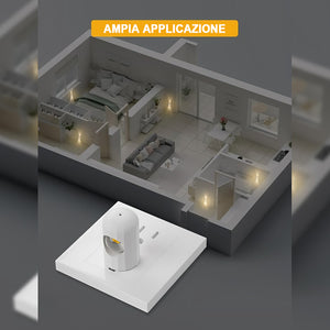 🏡💡 Luce notturna a LED intelligente con controllo automatico della luminosità✨