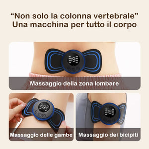 Mini massaggiatore portatile per spalle, collo e vita