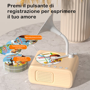 🎶Fonografo per bambini👶Macchina per raccontare storie per bambini
