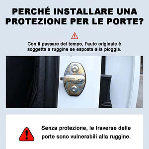 Copertura protettiva per serratura porta in silicone per auto