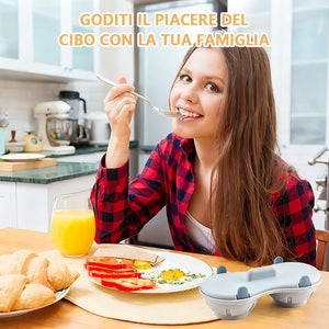 🔥 🥰🥚Cottura a vapore per uova al microonde