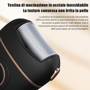 Levigatrice digitale elettrica per piedi