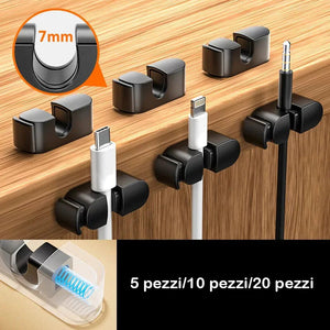🌟Essenziali per la famiglia🎁Organizzatore per cavi a molla