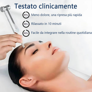 Dispositivo terapeutico a 128 Hz | Sollievo naturale dal dolore e dallo stress