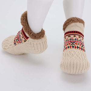 🧦 Calzini da pavimento Jacquard: calore e comfort a ogni passo