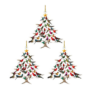 🔥🐦🎄Decorazione natalizia a forma di colibrì✨