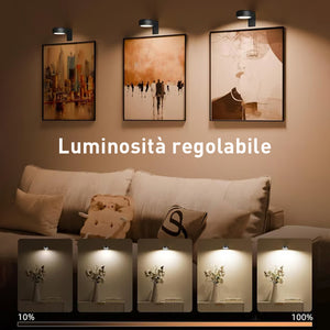 Lampada magnetica per quadri, 13 modalità di illuminazione