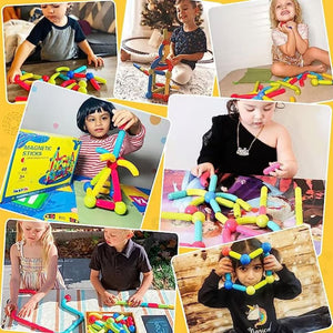 Blocchi magnetici da costruzione, adatti allo sviluppo precoce dei bambini