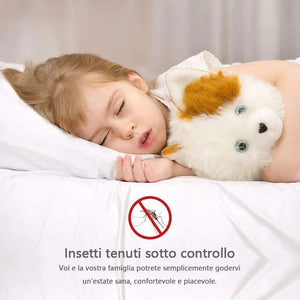 Tenda di garza magnetica anti-zanzare