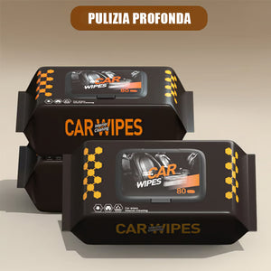 Salviette per la pulizia e la lucidatura degli interni auto (80 pezzi/confezione)