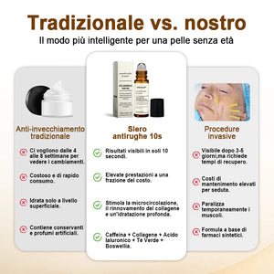 Essenza antirughe da 10 secondi