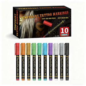 Set di penne per tatuaggi temporanei