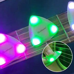 Plettro luminoso per chitarra