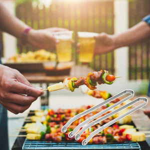 Pinza per girare salsicce BBQ