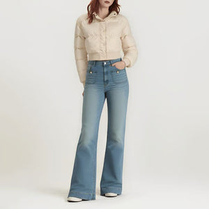 👖Pantaloni larghi a vita alta da donna