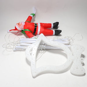 Luci LED per scale di Babbo Natale