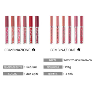 💋Affascinante set di smalti antiaderenti per labbra