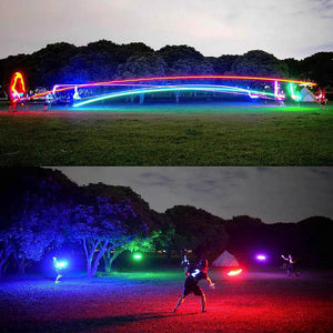 Disco volante luminoso a LED