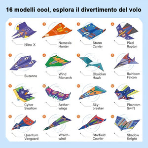 ✈️✨ Libro fai da te sugli aeroplani di carta