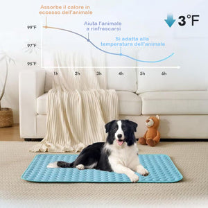 🧊Tappetino rinfrescante per cani (4 volte più efficace)