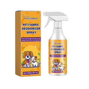 Spray deodorante forte per animali domestici