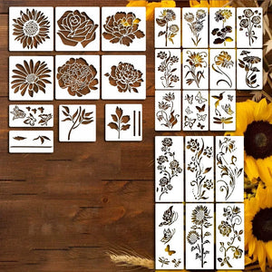 💐Modello per fiori grandi per recinzione da giardino🌻Decorazione fai da te