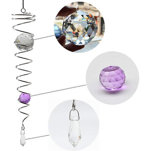 Cristalli a spirale Sacred Journey fatti a mano