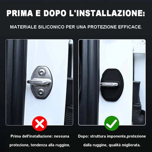 Copertura protettiva per serratura porta in silicone per auto