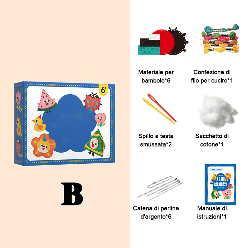 Giocattolo Cucito Bambini 3 Anni Macchina Da Cucire Giocattolo Per Bambini - Prima Macchina Da Cucire Educativa, Sicura E Facile Da Usare Regalo Bambini 3 Anni - Foto 12