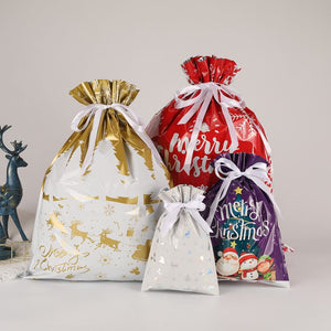 🎅🎁 Borsa regalo di Natale con coulisse