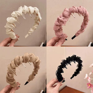 🔥Fascia per capelli con pettine a denti vintage