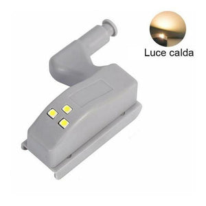 Luce LED a sensore per cerniere interne