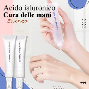 Essenza per la cura delle mani all'acido ialuronico