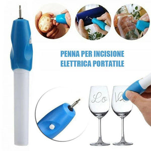 Penna per incisione elettrica portatile