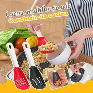 Cucchiaio da cucina multifunzionale