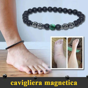 Bracciale magnetico in pietra naturale