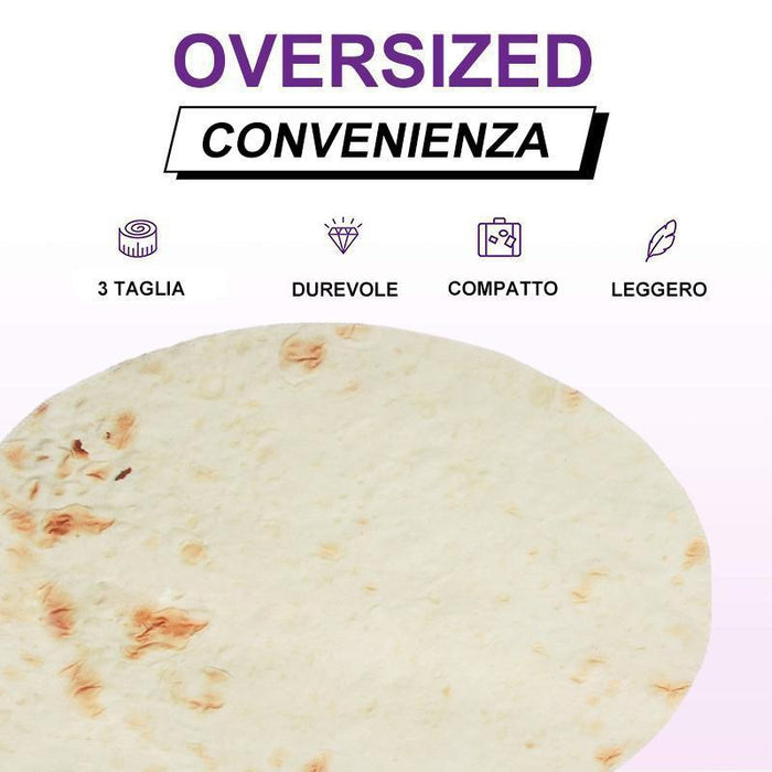 Coperta Burrito - Lancio Tortilla Perfettamente Rotondo