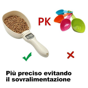 Cucchiaio di alimentazione per misurino digitale